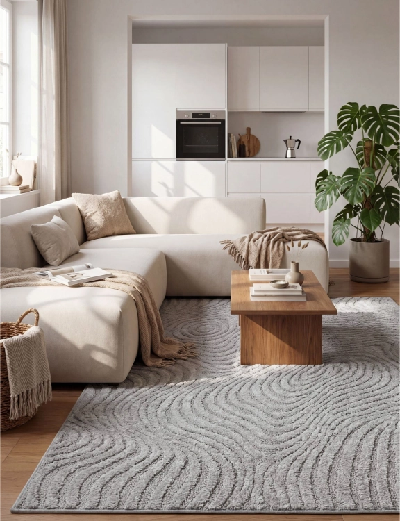Efloor Dywan Boho Cora 160x230cm Szary