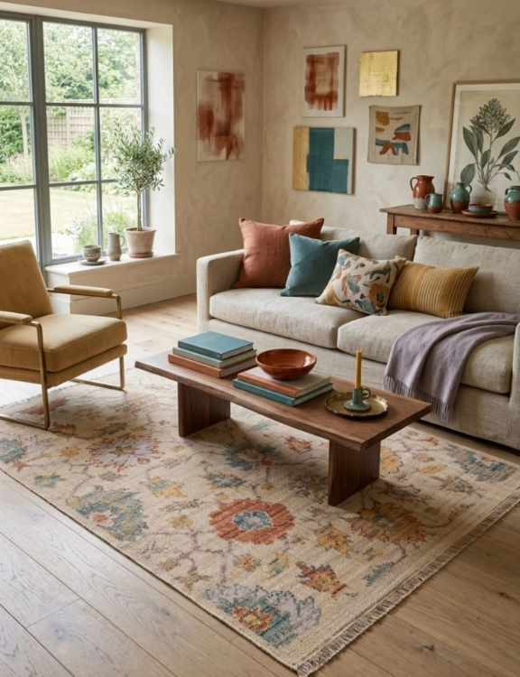 efloor_dywan_royal_wool_200x285cm_kwiaty_bezowy