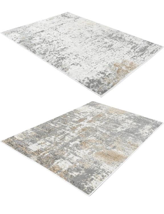 e-floor Dywan Nowoczesny Wenecja 160x230cm Przecierka Szary