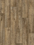 Wykładzina PCV 4m Trento Stock Oak 666M Surowa Deska Brązowy