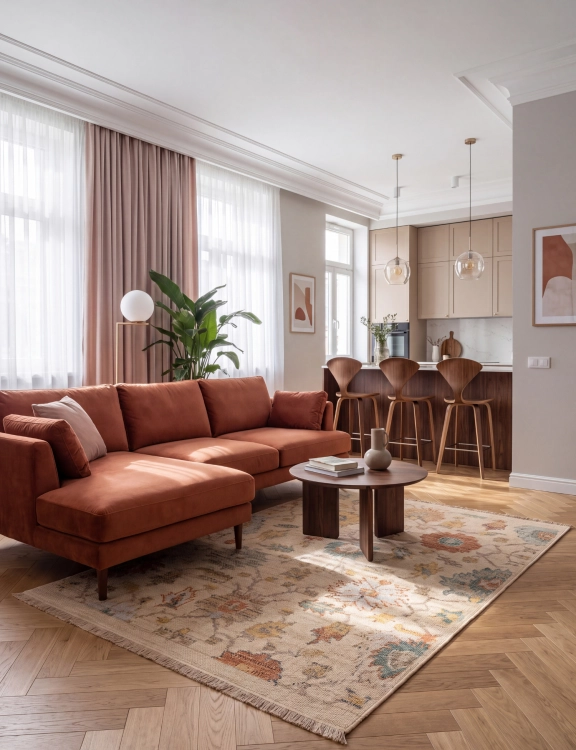efloor_dywan_royal_wool_60x100cm_kwiaty_bezowy