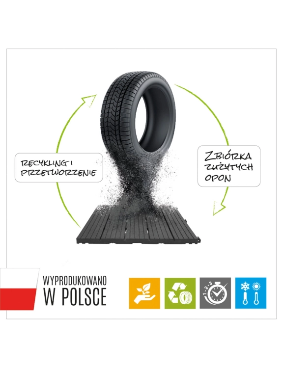 Płytka Tarasowa Tile Cosmopolitan Brązowy 30x30 cm